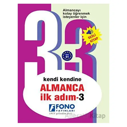 Almanca İlk Adım 3 - Kolektif - Fono Yayınları