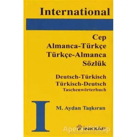 Almanca-Türkçe / Türkçe Almanca Sözlük - Aydan Taşkıran - İnkılap Kitabevi