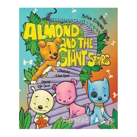 Almond and the Giant Stairs - Meltem Erinçmen Kanoğlu - Çikolata Yayınevi