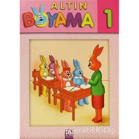 Altın Boyama 1 - Kolektif - Altın Kitaplar