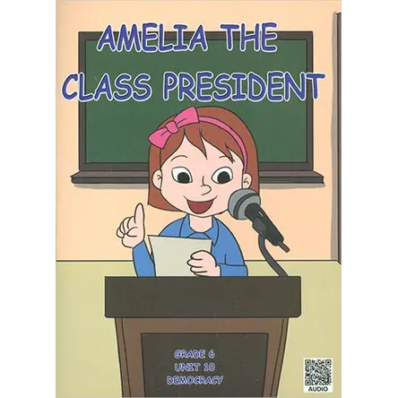 Amelia The Class President (Grade 6 İngilizce Hikaye) Living Publications