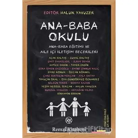 Ana-Baba Okulu - Haluk Yavuzer - Remzi Kitabevi