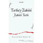 Tarihu’z-Zuknini Zuknini Tarihi - Zuknini - Ankara Okulu Yayınları