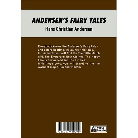 Andersens Fairy Tales - Hans Christian Andersen (Stage -1) Biom Yayınları