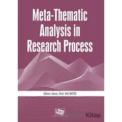 Meta-Thematic Analysis in Research Process - Veli Batdı - Anı Yayıncılık