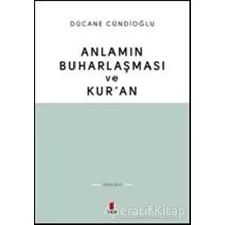 Anlamın Buharlaşması ve Kur’an - Dücane Cündioğlu - Kapı Yayınları