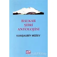 Balkar Şiiri Antolojisi - Derleme - Broy Yayınları