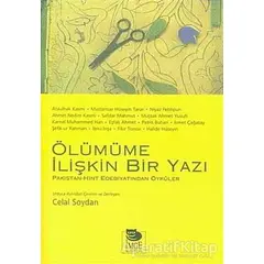 Ölümüme İlişkin Bir Yazı - Kolektif - İmge Kitabevi Yayınları