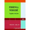 Ferhenga Wergere 2020 - Hasan Aslan - Ar Yayınları