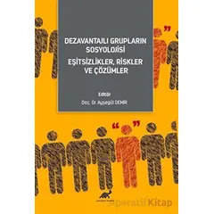 Dezavantajlı Grupların Sosyoloji·si· Eşi·tsi·zli·kler, Ri·skler ve Çözümler