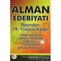 Alman Edebiyat Başından 19. Yüzyıla Kadar - Dursun Zengin - Pelikan Tıp Teknik Yayıncılık