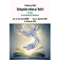 Firdevsi-yi Rumi Süleymân-name-yi Kebir - Okan Celal Güngör - Kriter Yayınları
