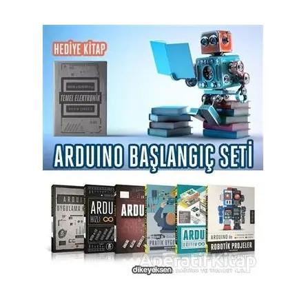 Arduino Başlangıç Seti (7 Kitap Takım) - Coşkun Taşdemir - Dikeyeksen Yayın Dağıtım