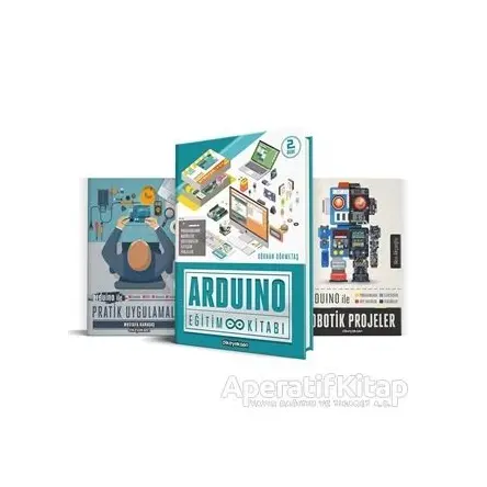 Arduino ile Projelere Hızlı Başlangıç Seti (3 Kitap Takım)
