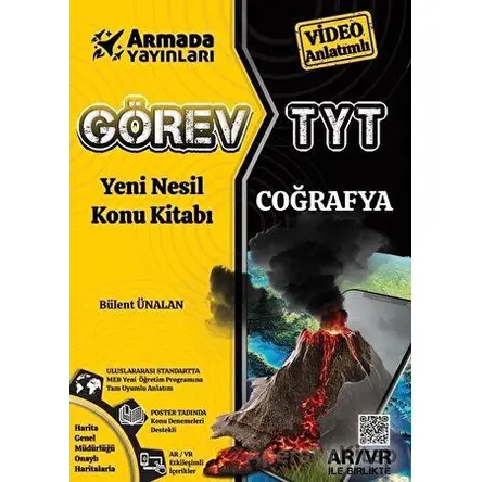 Armada Görev YKS TYT Coğrafya Konu Kitabı Yeni Nesil - Bülent Ünalan - Armada Yayınları