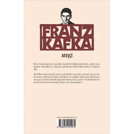 Ateşçi - Franz Kafka - Maviçatı Yayınları