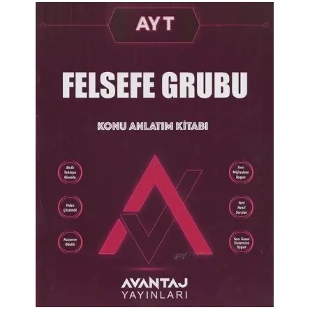 Avantaj AYT Felsefe Grubu Konu Anlatım Fasikülleri