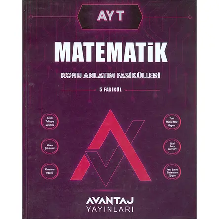 Avantaj AYT Matematik Konu Anlatım Fasikülleri