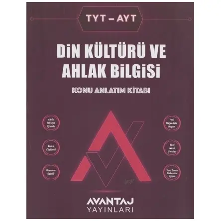 Avantaj TYT AYT Din Kültürü ve Ahlak Bilgisi Konu Anlatım