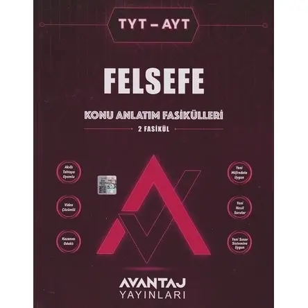 Avantaj TYT AYT Felsefe Konu Anlatım Fasikülleri