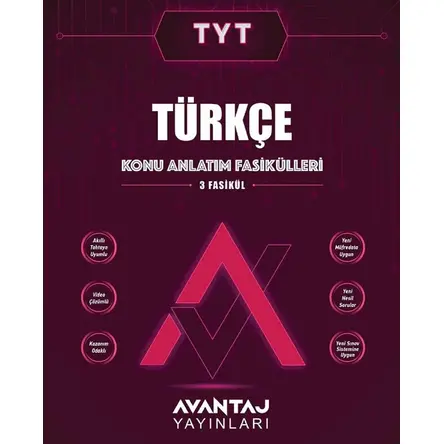 Avantaj TYT Türkçe Konu Anlatım Fasikülleri