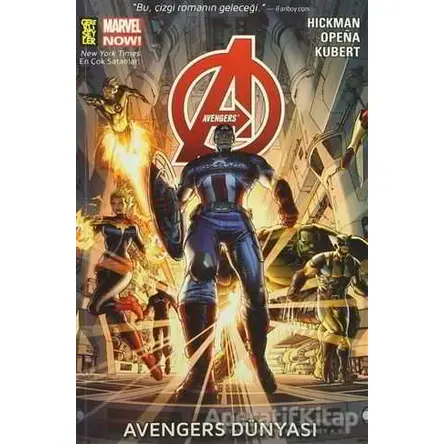 Avengers 1 - Avengers Dünyası - Jonathan Hickman - Gerekli Şeyler Yayıncılık