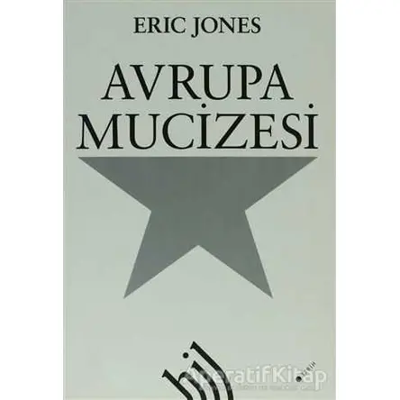 Avrupa Mucizesi - Eric Jones - Hil Yayınları