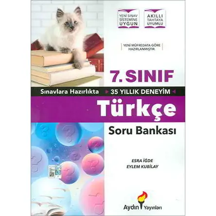 Aydın 7.Sınıf Türkçe Soru Bankası