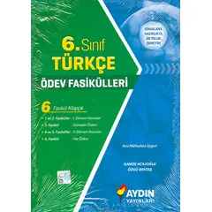 6.Sınıf Tükçe Ödev Fasikülleri Aydın Yayınları