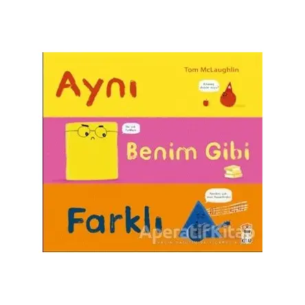 Aynı Benim Gibi Farklı - Tom McLaughlin - Sincap Kitap