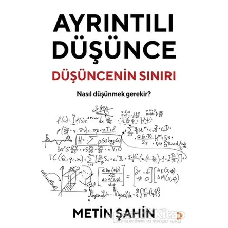 Ayrıntılı Düşünce - Metin Şahin - Cinius Yayınları