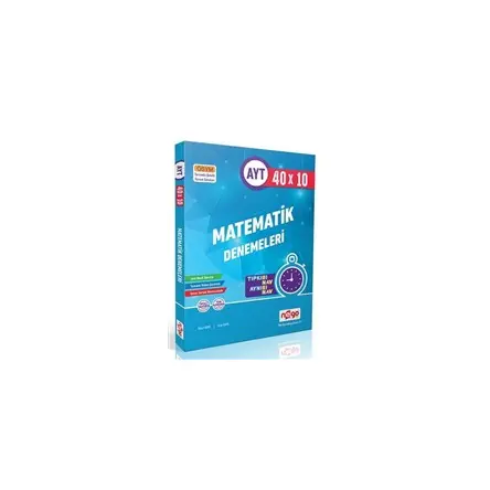 AYT 40 x10 Matematik Denemeleri Nego Yayınları