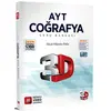 AYT Coğrafya Tamamı Video Çözümlü Soru Bankası 3D Yayınları