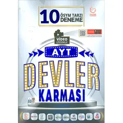 AYT Devler Karması 10 Deneme Palme Yayınları