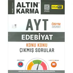 Altın Karma AYT Edebiyat Konu Konu Çıkmış Sorular