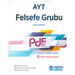 AYT Felsefe Grubu Modüler Soru Bankası Eğitim Vadisi Yayınları