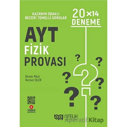 AYT Fizik Provası 20-14 Deneme - Dursun İşler - Palme Yayıncılık