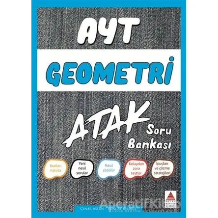 AYT Geometri Atak Soru Bankası - Tuncay Birinci - Delta Kültür Yayınevi