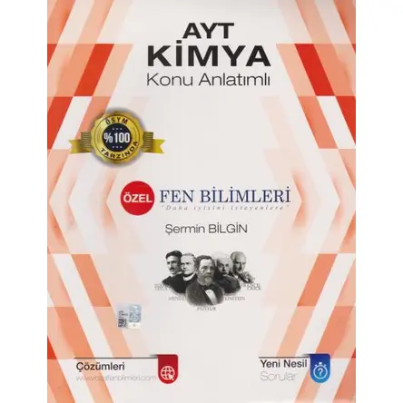 AYT Kimya Konu Anlatımlı Özel Fen Bilimleri