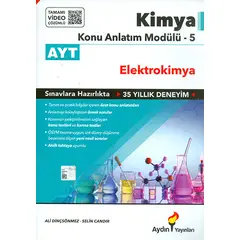 AYT Kimya Konu Anlatım Modülü-5 Elektrokimya Aydın Yayınları