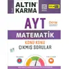 Altın Karma AYT Matematik Konu Konu Çıkmış Sorular