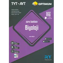 Optimum TYT AYT Biyoloji Soru Bankası Video Çözümlü Referans Yayınları