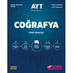 Esen 2022 AYT Coğrafya Soru Bankası