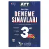 Limit AYT Sayısal 3 lü Deneme Sınavları