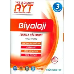 Kronometre AYT Biyoloji Akıllı Kitabım (3 Fasikül)