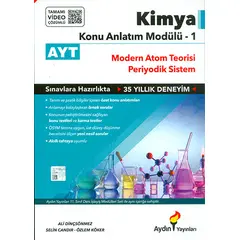 AYT Kimya Konu Anlatım Modülü-1 Aydın Yayınları