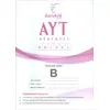 AYT Denemesi B Kitapçık 901803 Karekök Yayınları