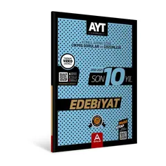 A Yayınları AYT Edebiyat Son 10 Yıl Çıkmış Sorular 2012-2021