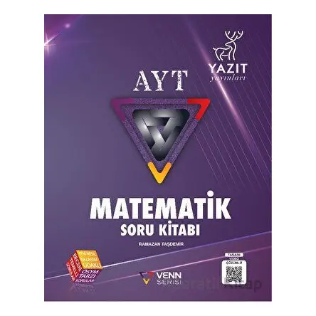 AYT Matematik Soru Kitabı Venn Serisi - Ramazan Taşdemir - Yazıt Yayıncılık