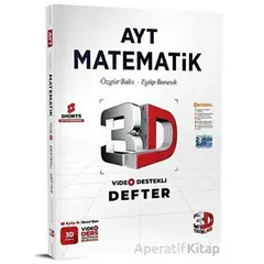 AYT Matematik Video Destekli Defter 3D Yayınları